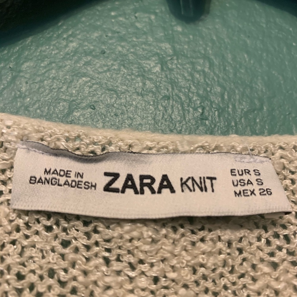 Zara Knit Top made in Bangladesh. - Picture 2 of 6
